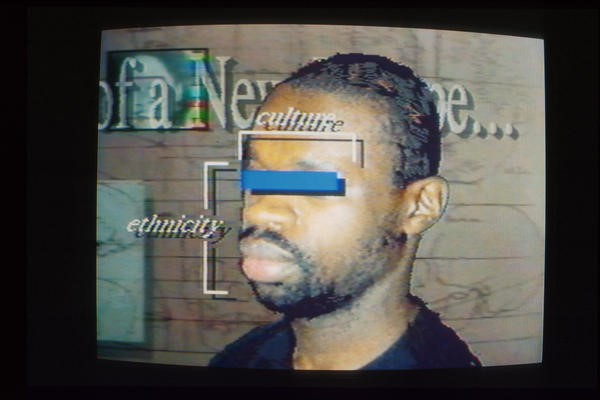 Image: Keith Piper, Surveillances: Tagging the Other, 1992
